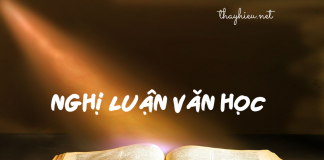 Cách làm bài nghị luận văn học