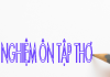 KINH NGHIỆM ÔN THI PHẦN THƠ