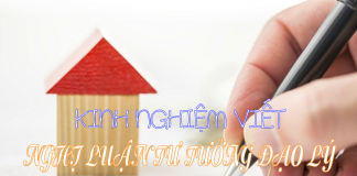 Cách làm bài văn Nghị Luận Xã Hội về tư tưởng đạo lý