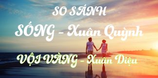 So sánh Sóng và Vội vàng