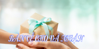 Nghị luận về  Nhận và Cho