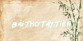 Phân tích bài thơ Tây Tiến