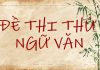 Đề thi thử ngữ văn 2019 mới nhất