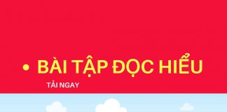Bài tập đọc hiểu môn Văn và đáp án