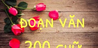 Đoạn văn 200 chữ bàn về cống hiến