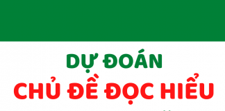 Dự đoán những chủ đề đọc hiểu và đoạn văn có thể có trong đề văn THPT Quốc gia