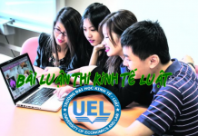 Bài luận thi vào đại học kinh tế Luật