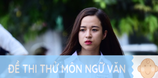 Đề thi mẫu và đáp án môn Ngữ Văn
