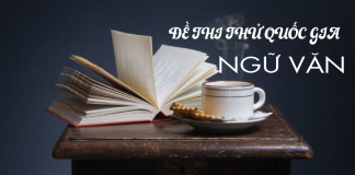 Đề thi thử quốc gia môn ngữ văn