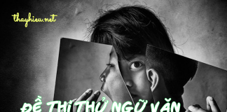 Đề thi thử môn Văn THPT Quốc Gia – có đáp án