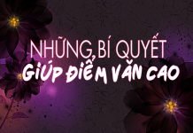 Kinh nghiệm học văn điểm cao