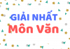 Bài đạt giải nhất học sinh giỏi môn Văn