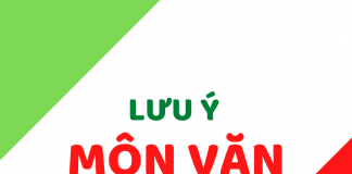 Những lưu ý về ôn tập môn Văn năm 2020