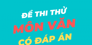 Đề thi thử Ngữ văn hướng 2020 có đáp án