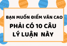 10 câu lý luận văn học giúp bài văn trở nên sâu sắc