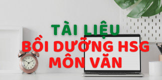 Bồi dưỡng học sinh giỏi môn Văn
