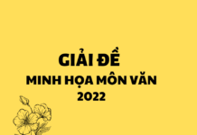 Giải đề thi minh họa môn Văn 2022