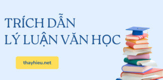 Những câu lý luận văn học hay nhức nhối