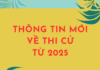 Các tổ hợp xét tuyển ĐH từ năm 2025