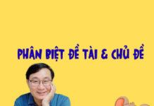 Phân biệt đề tài và chủ đề